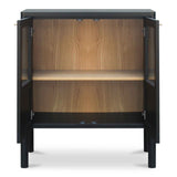 Hannah Black Cabinet by Moe's Home at Eve Furniture