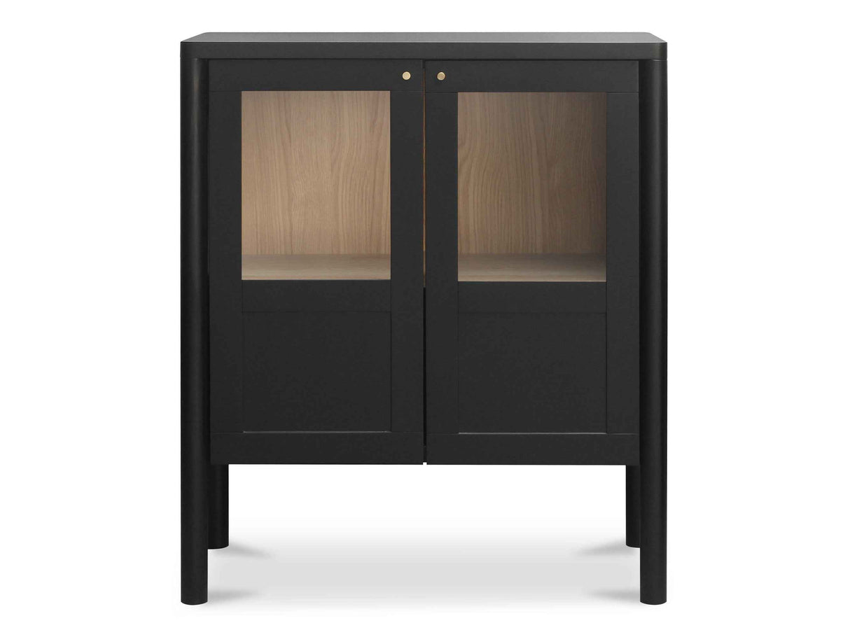 Hannah Black Cabinet by Moe's Home at Eve Furniture