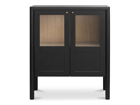 Hannah Black Cabinet by Moe's Home at Eve Furniture