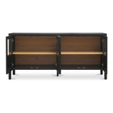 Hannah Black Sideboard by Moe's Home at Eve Furniture