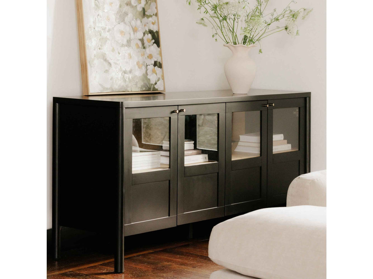Hannah Black Sideboard by Moe's Home at Eve Furniture