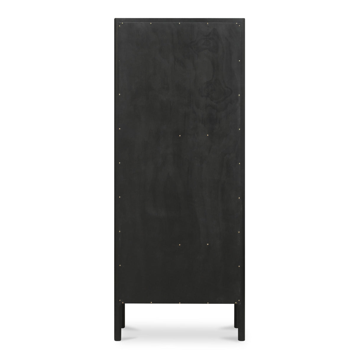 Hannah Black Tall Cabinet by Moe's Home at Eve Furniture