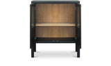 Hannah Cabinet Black by Moe's Home at Eve Furniture