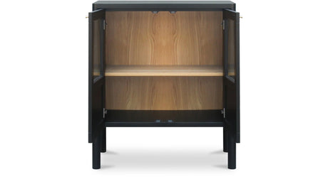 Hannah Cabinet Black by Moe's Home at Eve Furniture