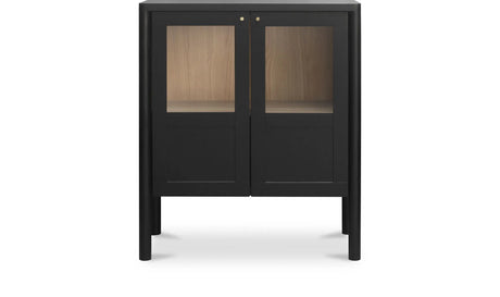 Hannah Cabinet Black by Moe's Home at Eve Furniture