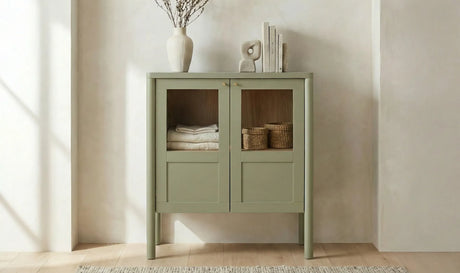 Hannah Cabinet Green by Moe's Home at Eve Furniture