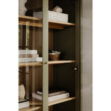 Hannah Green Tall Cabinet by Moe's Home at Eve Furniture