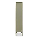 Hannah Green Tall Cabinet by Moe's Home at Eve Furniture