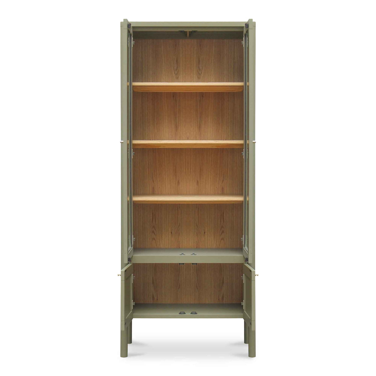 Hannah Green Tall Cabinet by Moe's Home at Eve Furniture