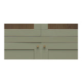 Hannah Green Tall Cabinet by Moe's Home at Eve Furniture
