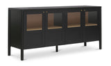 Hannah Sideboard Black by Moe's Home at Eve Furniture