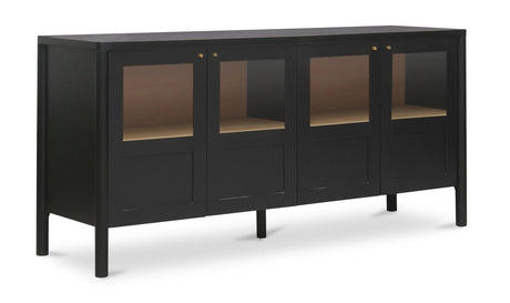 Hannah Sideboard Black by Moe's Home at Eve Furniture