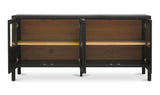 Hannah Sideboard Black by Moe's Home at Eve Furniture