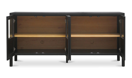 Hannah Sideboard Black by Moe's Home at Eve Furniture