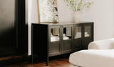 Hannah Sideboard Black by Moe's Home at Eve Furniture