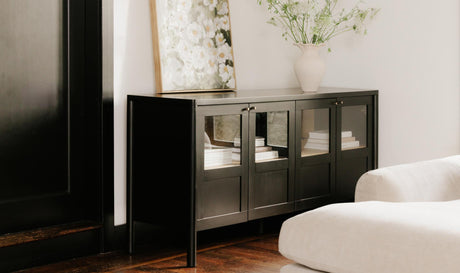 Hannah Sideboard Black by Moe's Home at Eve Furniture