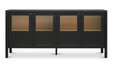 Hannah Sideboard Black by Moe's Home at Eve Furniture