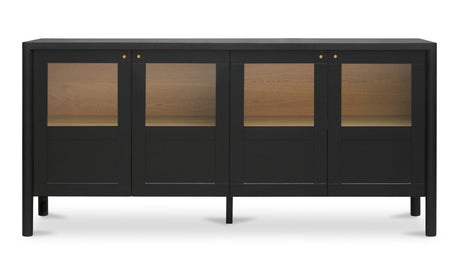 Hannah Sideboard Black by Moe's Home at Eve Furniture