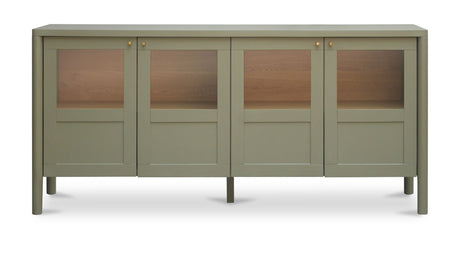 Hannah Sideboard Green by Moe's Home at Eve Furniture