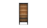 Hannah Tall Cabinet Black by Moe's Home at Eve Furniture