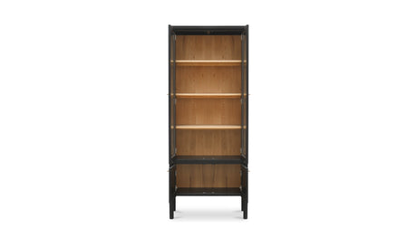 Hannah Tall Cabinet Black by Moe's Home at Eve Furniture