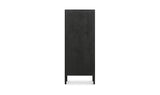 Hannah Tall Cabinet Black by Moe's Home at Eve Furniture