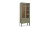 Hannah Tall Cabinet Green by Moe's Home at Eve Furniture