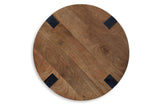 Hanneforth Brown/Black Coffee Table and 2 End Tables by Ashley at Eve Furniture