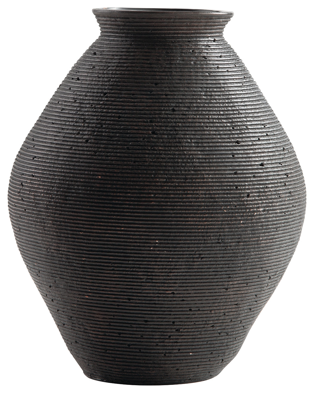 Hannela Antique Brown Vase by ASHLEY FURNITURE at Eve Furniture