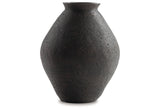 Hannela Antique Brown Vase by ASHLEY FURNITURE at Eve Furniture