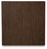 Hannodream Warm Brown Coffee Table by Ashley at Eve Furniture