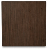 Hannodream Warm Brown Coffee Table