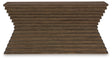 Hannodream Warm Brown Sofa Table by Ashley at Eve Furniture