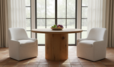 Hansen Dining Table Rustic Oak by Moe's Home at Eve Furniture