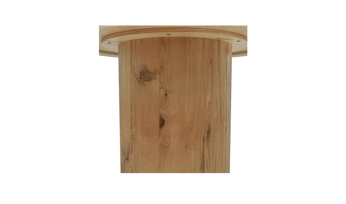 Hansen Dining Table Rustic Oak by Moe's Home at Eve Furniture