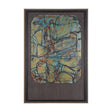 Happenings I by Mercana Studio a Hand Embellished Textured Framed Art Print Matted under Glass by Mercana at Eve Furniture