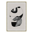 Happiness 1 Abstract Ink Print Wall Decor by Moe's Home at Eve Furniture