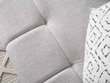 Happy 4-pieces (2 Sofa & 2 Chair) Livingroom Set in Grey