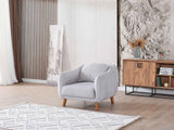 Happy Chair Grey by Furnia at Eve Furniture