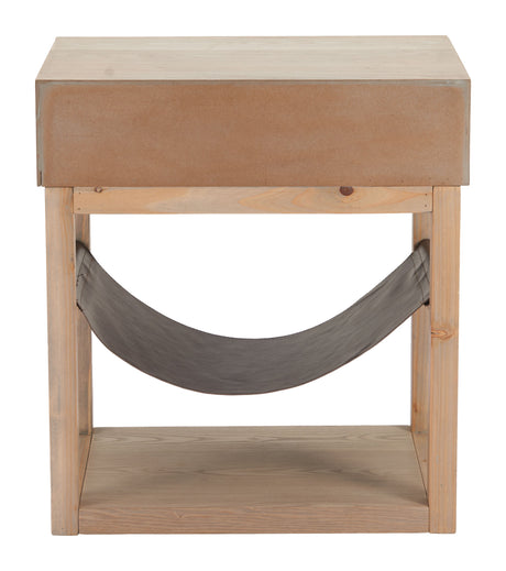 Haram Natural Side Table by Zuomod at Eve Furniture