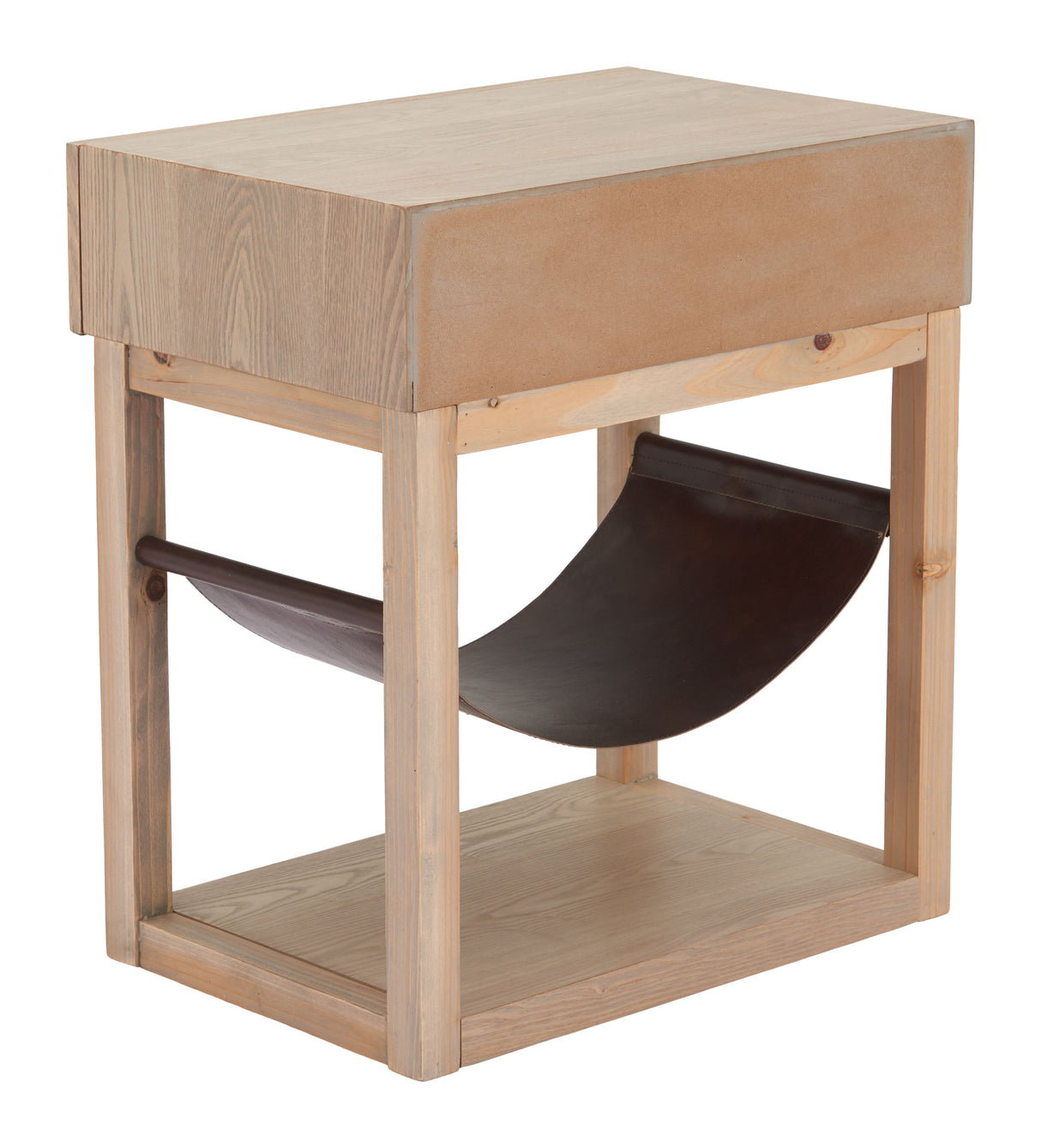 Haram Natural Side Table by Zuomod at Eve Furniture
