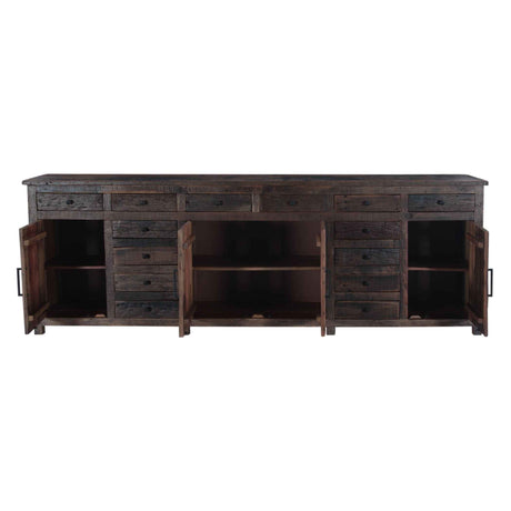 Harbor 109" Sideboard in Reclaimed Hardwood by Home Trends & Design at Eve Furniture