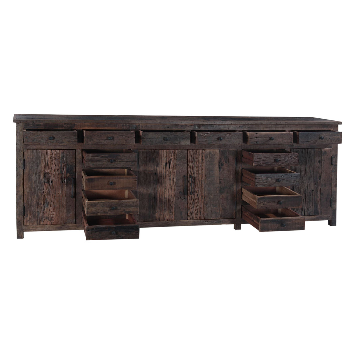 Harbor 109" Sideboard in Reclaimed Hardwood by Home Trends & Design at Eve Furniture