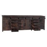 Harbor 109" Sideboard in Reclaimed Hardwood by Home Trends & Design at Eve Furniture