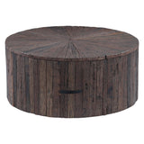 Harbor 32" Coffee Table with Storage Drawer in Reclaimed Hardwood by Home Trends & Design at Eve Furniture