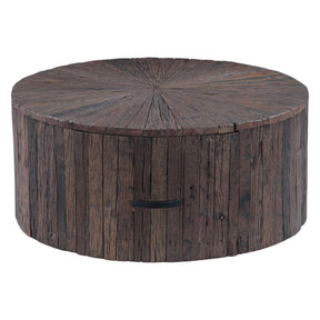 Harbor 32" Coffee Table with Storage Drawer in Reclaimed Hardwood by Home Trends & Design at Eve Furniture