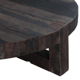 Harbor 58" Coffee Table with Cross Base in Reclaimed Hardwood by Home Trends & Design at Eve Furniture