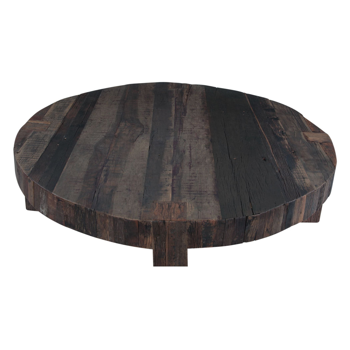Harbor 58" Coffee Table with Cross Base in Reclaimed Hardwood by Home Trends & Design at Eve Furniture