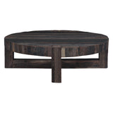 Harbor 58" Coffee Table with Cross Base in Reclaimed Hardwood by Home Trends & Design at Eve Furniture