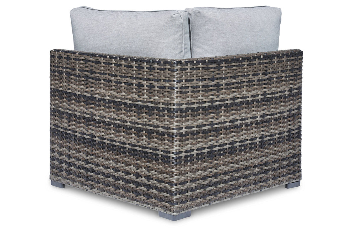 Harbor Court Gray Corner Chair (Set of 2) by Ashley at Eve Furniture